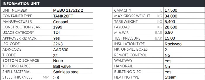 1999 UNKNOWN Consani ISO Tank - Image 13
